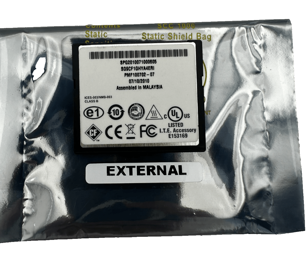 ERICSSON IPUCAEKVAA SG9CF1GHYA4ERI INDUSTRIAL COMPACT FLASH 1GB x1pc - KLR Automation