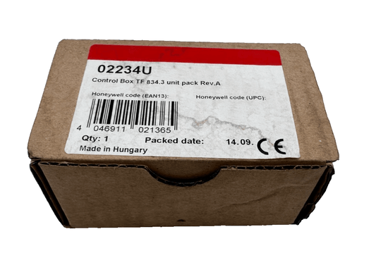 HONEYWELL SATRONIC TF 834.3 UNIT PACK REV. A 02234U CONTROL BOX ts 10s - KLR Automation