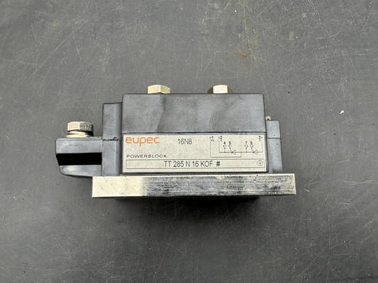 EUPEC CELES TT 285 N16KOF 1009111 THYRISTOR 16N8 - KLR Automation