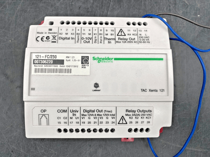 SCHNEIDER ELECTRIC 121 - FC/230 007306220 PROGRAMMABLE CONTROLLER - KLR Automation