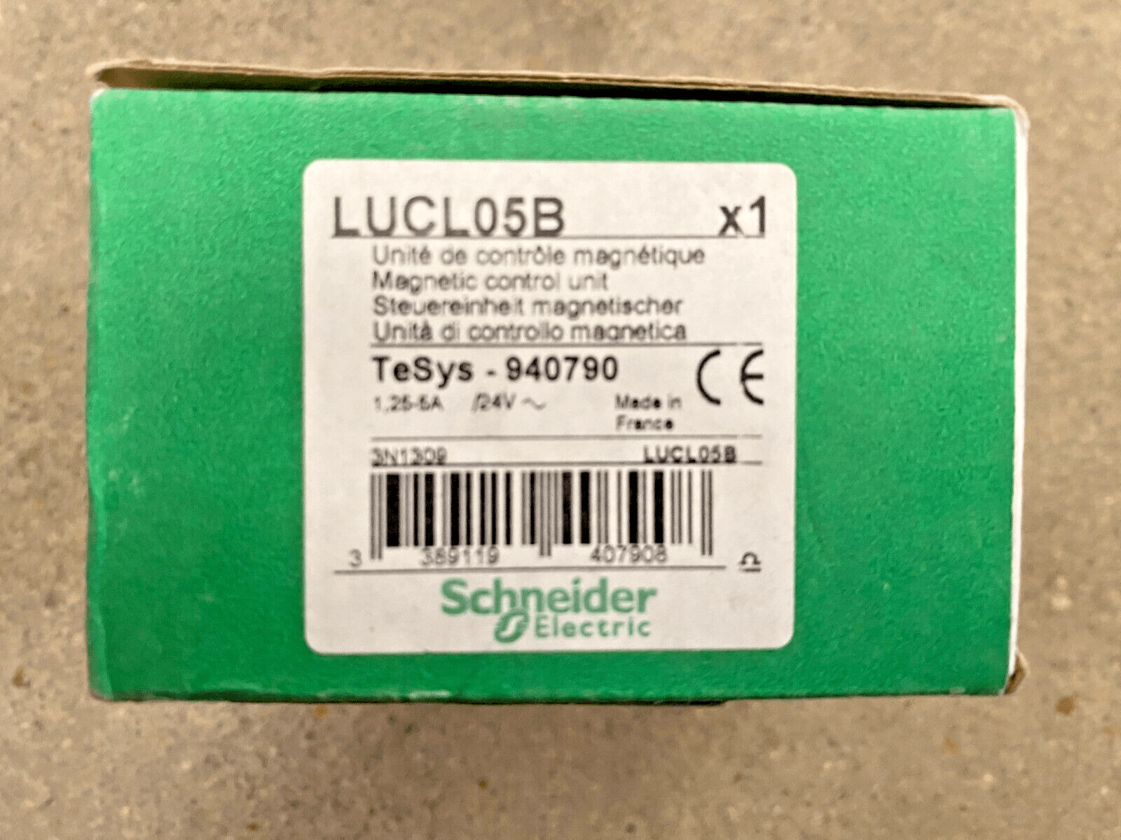 1pc x NEW SCHNEIDER ELECTRIC LUCL05B MAGNETIC CONTROL UNIT - KLR Automation