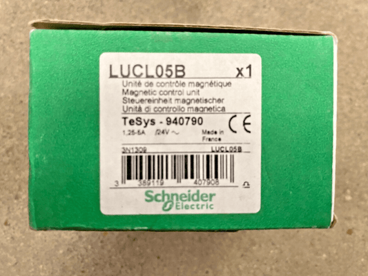 1pc x NEW SCHNEIDER ELECTRIC LUCL05B MAGNETIC CONTROL UNIT - KLR Automation