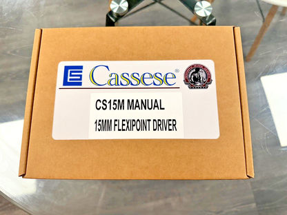 CASSESE CS15M Manual Flexipoint Driver Tool 15mm x 4.5mm  Picture Framing Agrafe