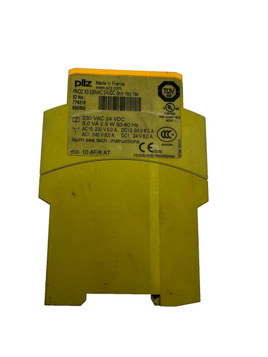PILZ 774318 PNOZ X3 RELAIS DE DE SECURITE