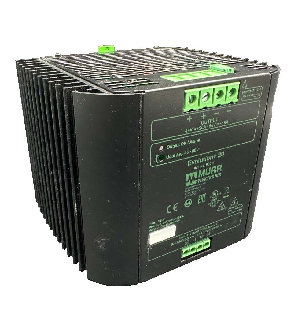 MURR ELEKTRONIK 85011 EVOLUTION+ 20 POWER SUPPLY