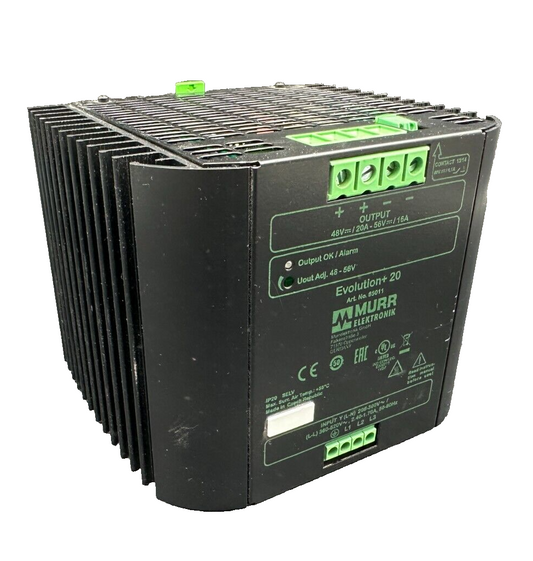 MURR ELEKTRONIK 85011 EVOLUTION+ 20 POWER SUPPLY