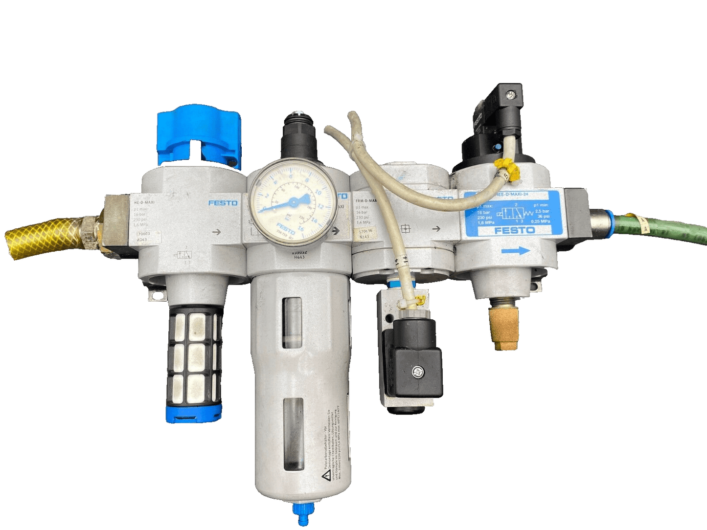 FESTO HE - D - MAXI + LFR - D - MAXI 159632 H443 + FRM - D - MAX + HEE - D - MAXI - 24 - KLR Automation