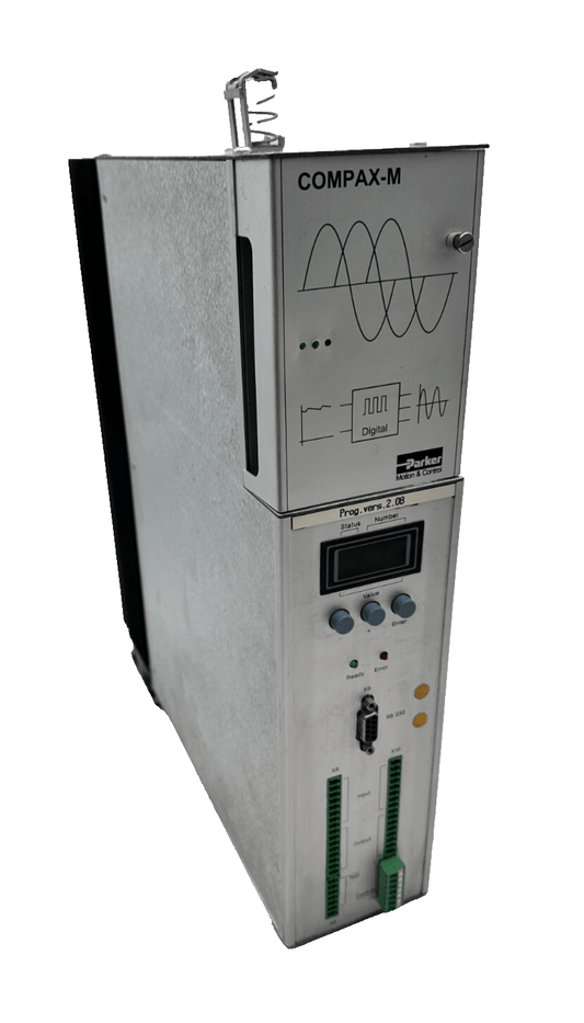 PARKER DANFOSS COMPAX 0500 - M SC 400/AS44/D1/F3 951 - 100200 AC SERVO DRIVE - KLR Automation