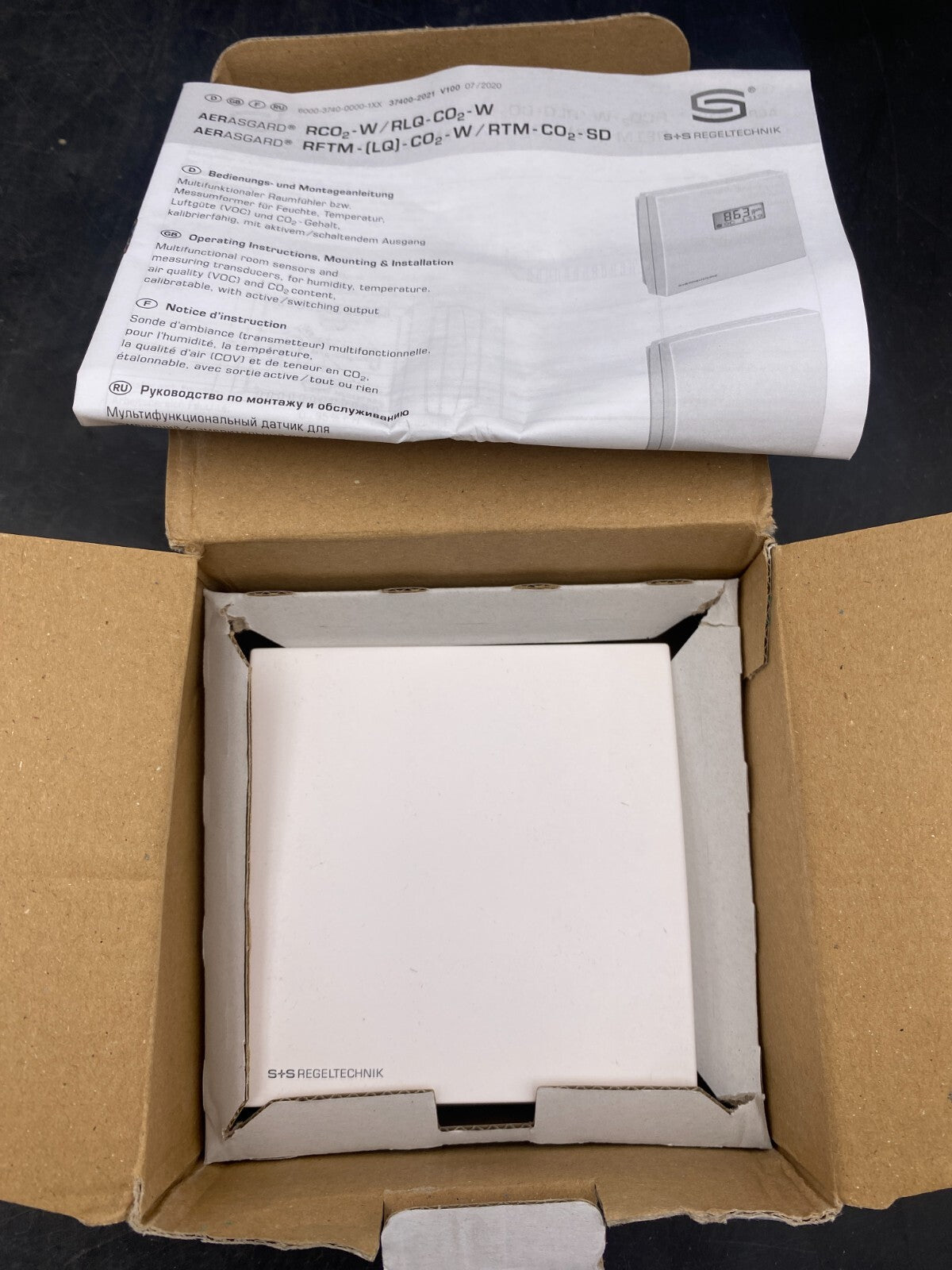 1pc x S+S REGELTECHNIK RTM-CO2-SD-U