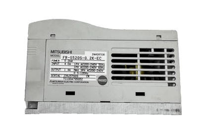 MITSUBISHI S500 FR - S520S - 0.2K - EC INVERTER 0.2kW - KLR Automation