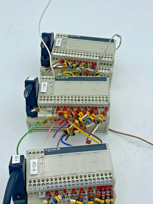 3pc x TELEMECANIQUE ABE7 - CPA02 ANALOG INPUT MODULE - KLR Automation