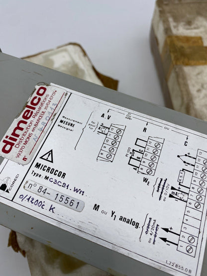CORECI MICROCOR II MC3C91 Wm CONTROLLER - KLR Automation