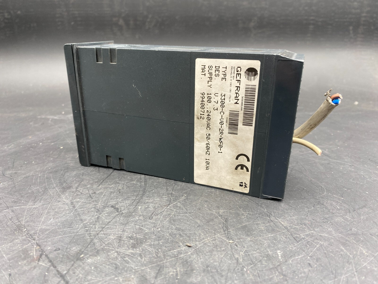 GEFRAN 3300 3300 - C - V0 - 2R - W5 - 0 - 1 V.7.3 TEMPERATURE CONTROLLER - KLR Automation