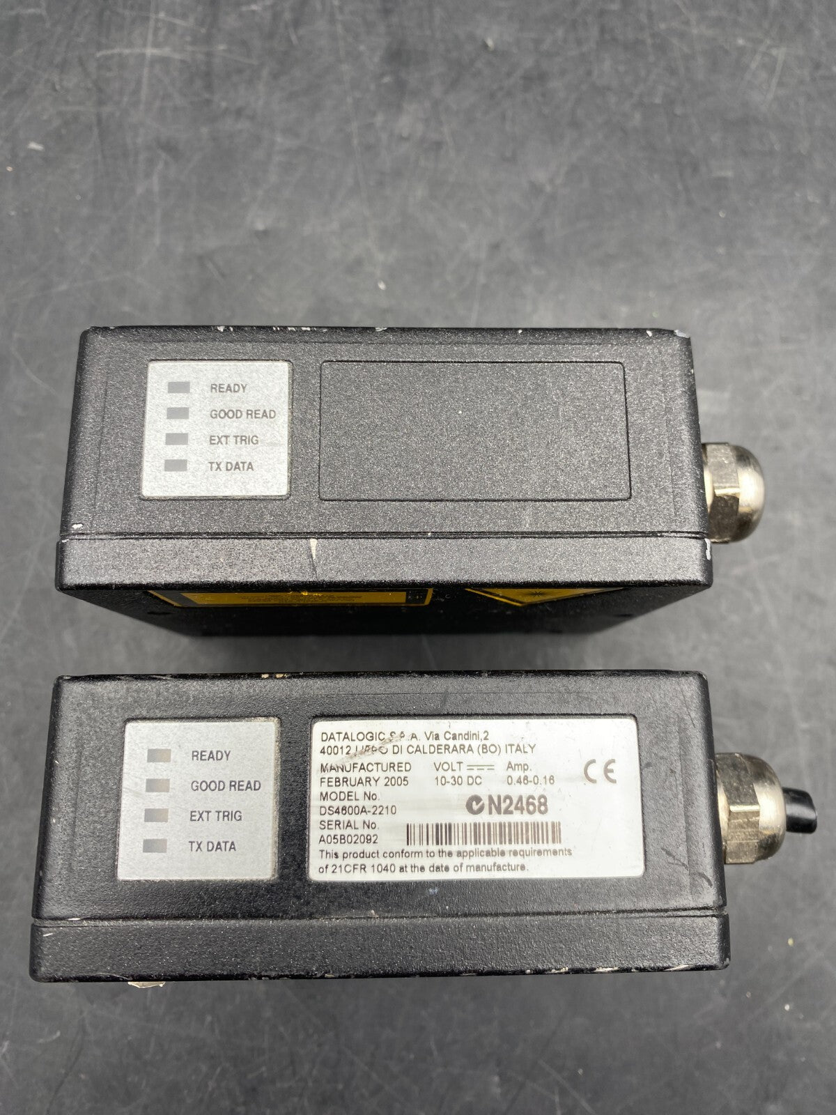 1pc x DATALOGIC DS4600A DS4600A-2210 BARCODE SCANNER ( sans cable )