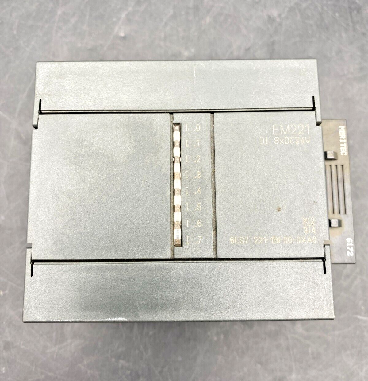 SIEMENS EM221 1P 6ES7 221-1BF00-0XA0 E-S 01 DIGITAL INPUT MODULE