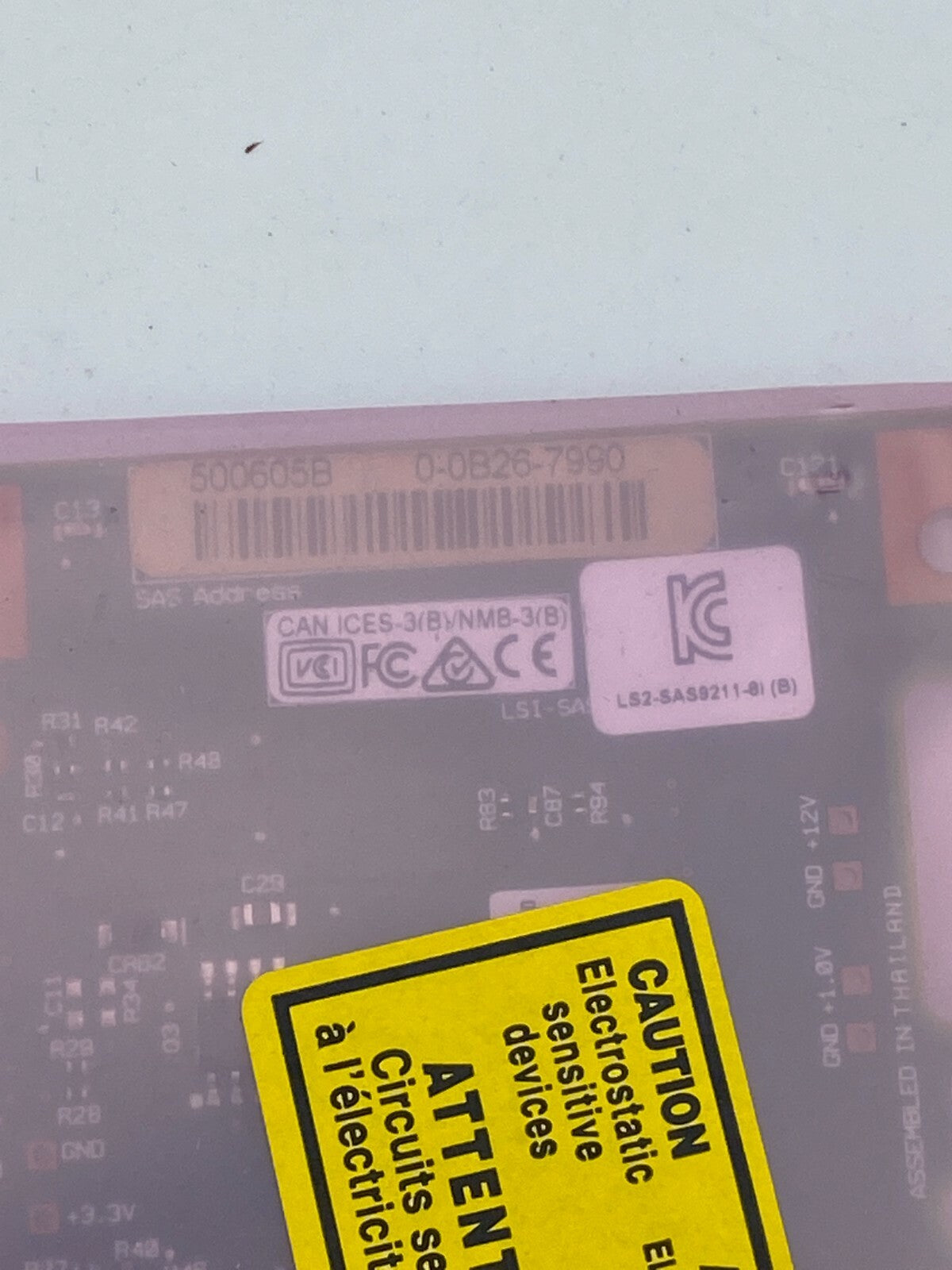 LSI 9211-8i 4 Port 6gb/s SAS Board Card Controller PCI Express PCIe2 X8 SAS9211/