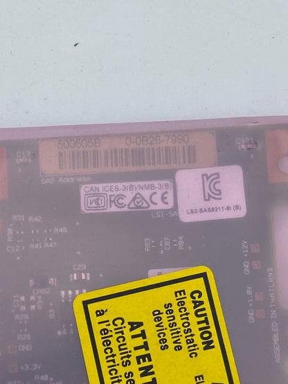 LSI 9211-8i 4 Port 6gb/s SAS Board Card Controller PCI Express PCIe2 X8 SAS9211/