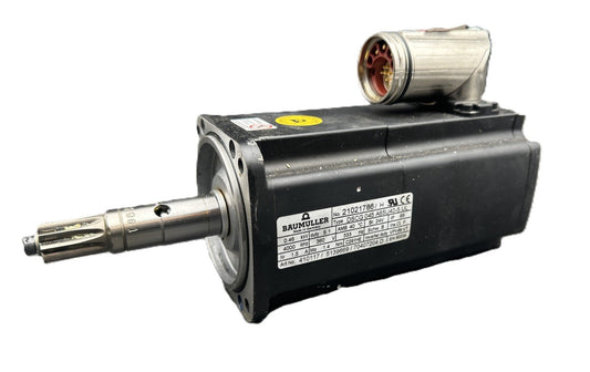 BAUMULLER DSCG 045 A65U40 - 5 UL 21021786 0.46kW 4000 RPM 360V 1.4 Nm SERVO MOTOR - KLR Automation