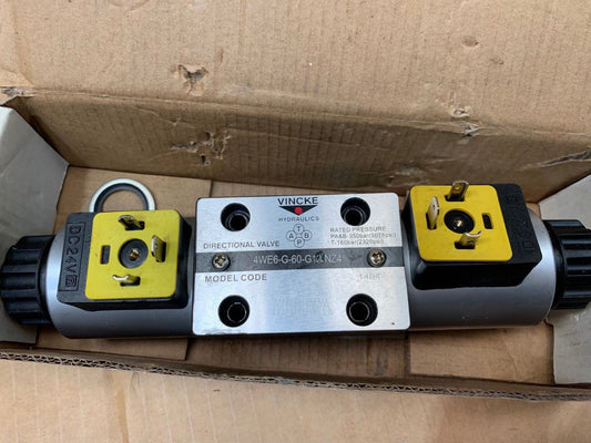 Vincke 4WE6 - G - 60 - G12NZ4 Distributeur Hydraulique Electrovalve - KLR Automation