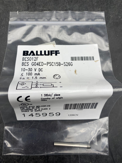 BALLUFF BES012F CAPTEUR INDUCTIF x1pc - KLR Automation
