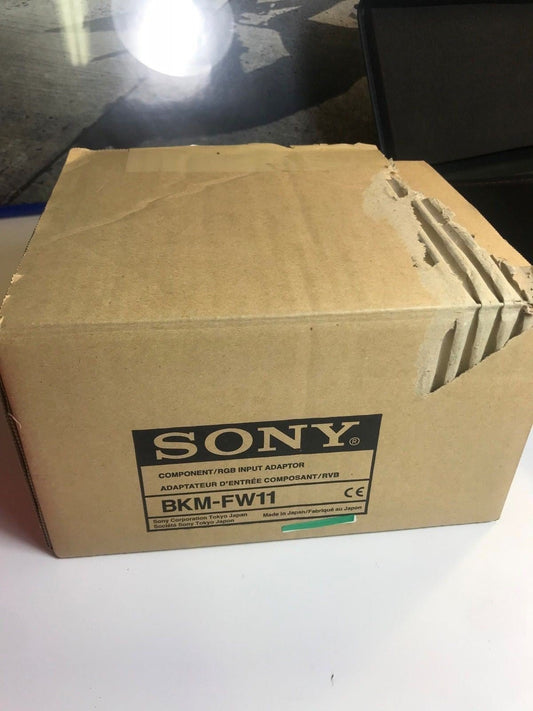 Sony BKM - FW11 Adaptateur d'entrée composant/ RVB - KLR Automation