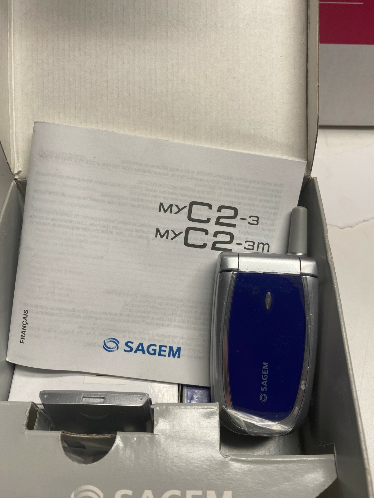 Sagem MyC2 - 3 Mobile Phone Old Stock Rare collectors Mobile Phone Cell GSM - KLR Automation