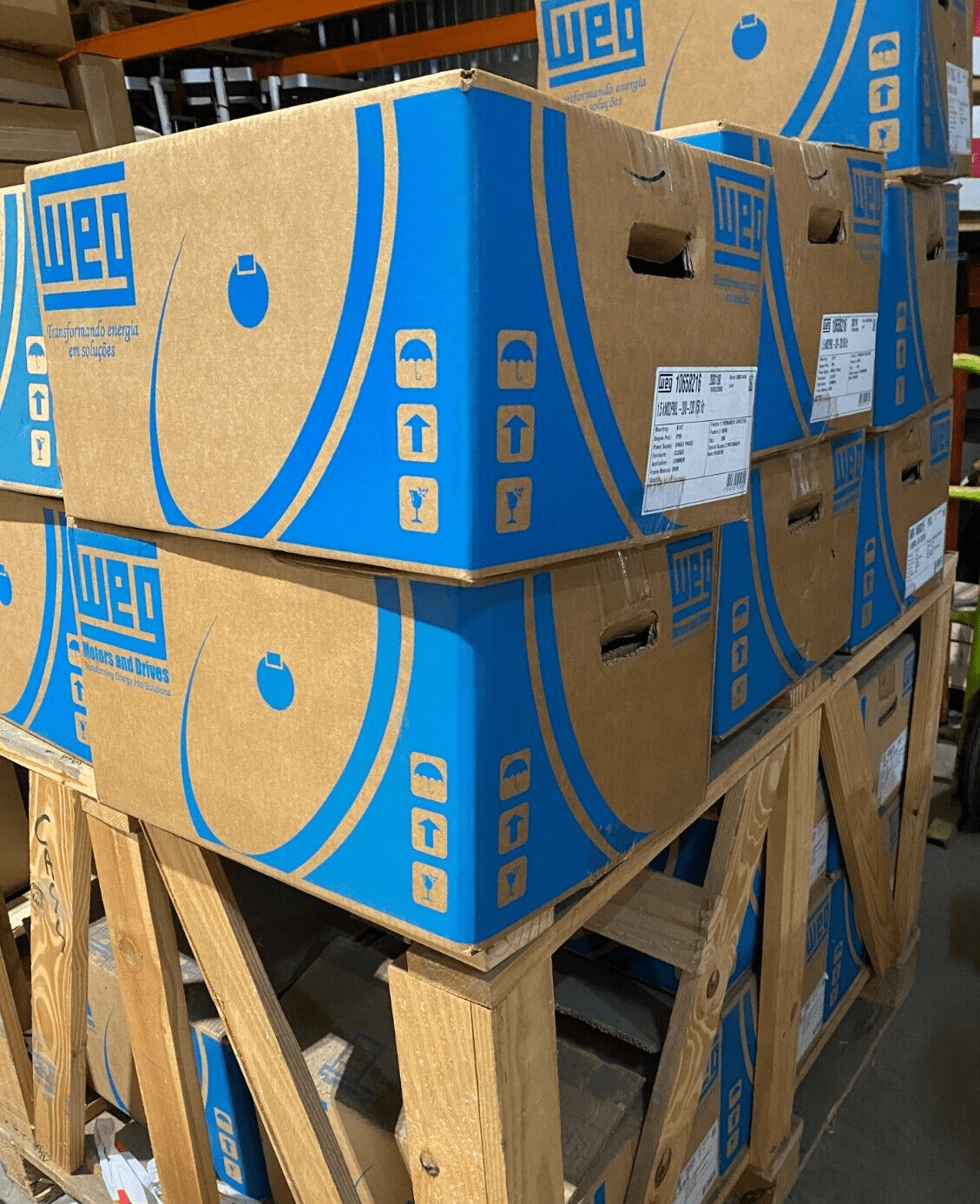 WEG W22 10658216 20031190 1.5kW 2P 90L 208 - 230V 50Hz MOUNTING B14T Motor Cassese - KLR Automation