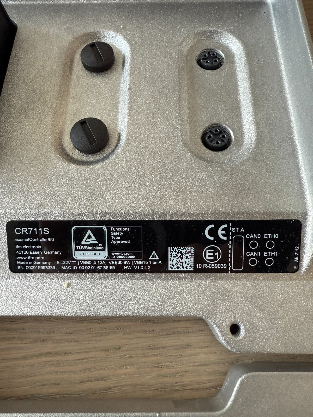 CR711S ecomatController/60 ifm electronic - KLR Automation