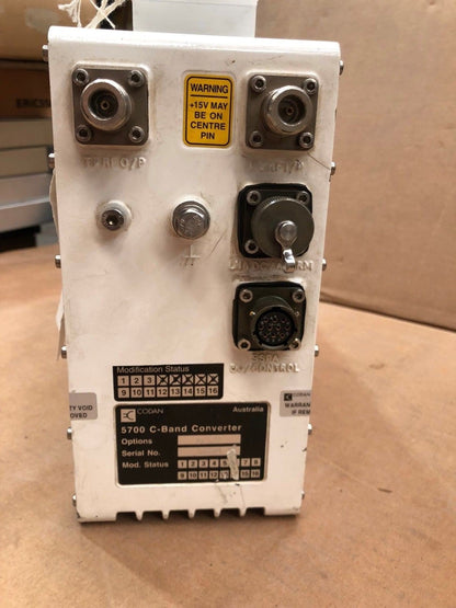 CODAN 5700 C Band Converter Options 2 N S - KLR Automation