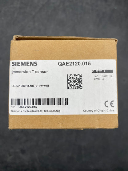 NEW SIEMENS QAE2120.015 IMMERSION T SENSOR