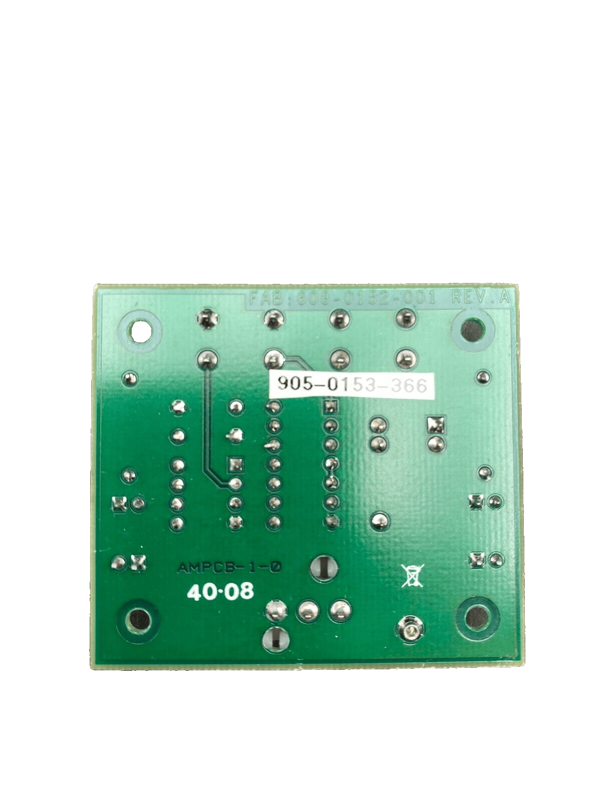 DLR INC 608 - 0153 - 001 905 - 0153 - 366 AMPCB - 1 - 0 BOARD - KLR Automation
