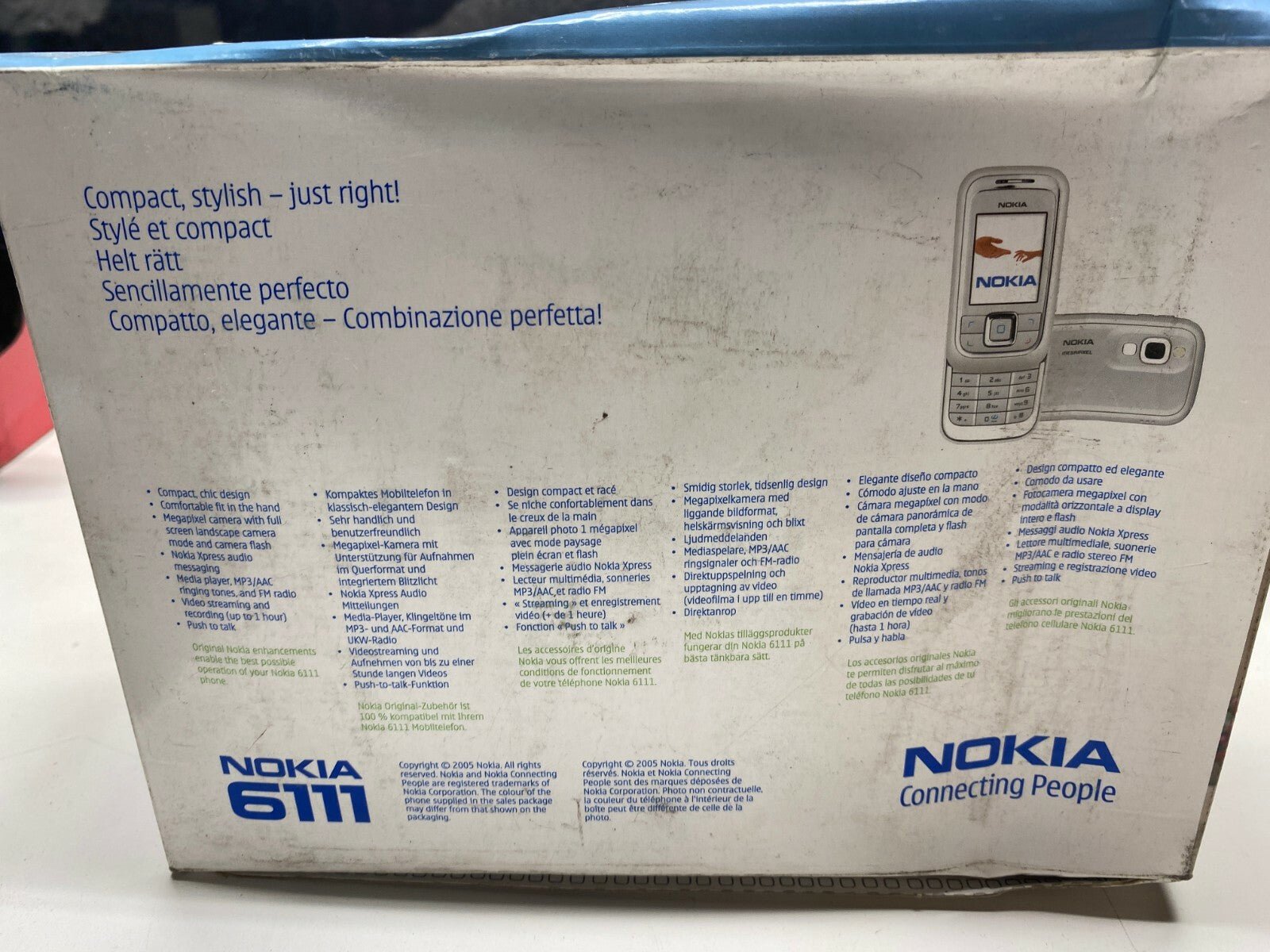 Nokia 6111 UK plug Mobile Phone Old Stock Rare collectors Mobile Phone Cell 3 - KLR Automation