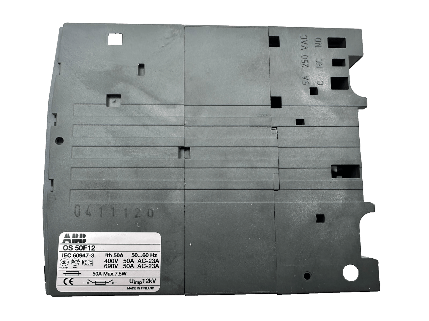 ABB OS 50F12 SECTIONNEUR A FUSIBLE - KLR Automation