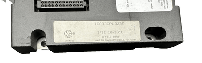 FANUC GENERAL ELECTRIC IC693CPU323F BASE 10 SLOT WITH CPU - KLR Automation