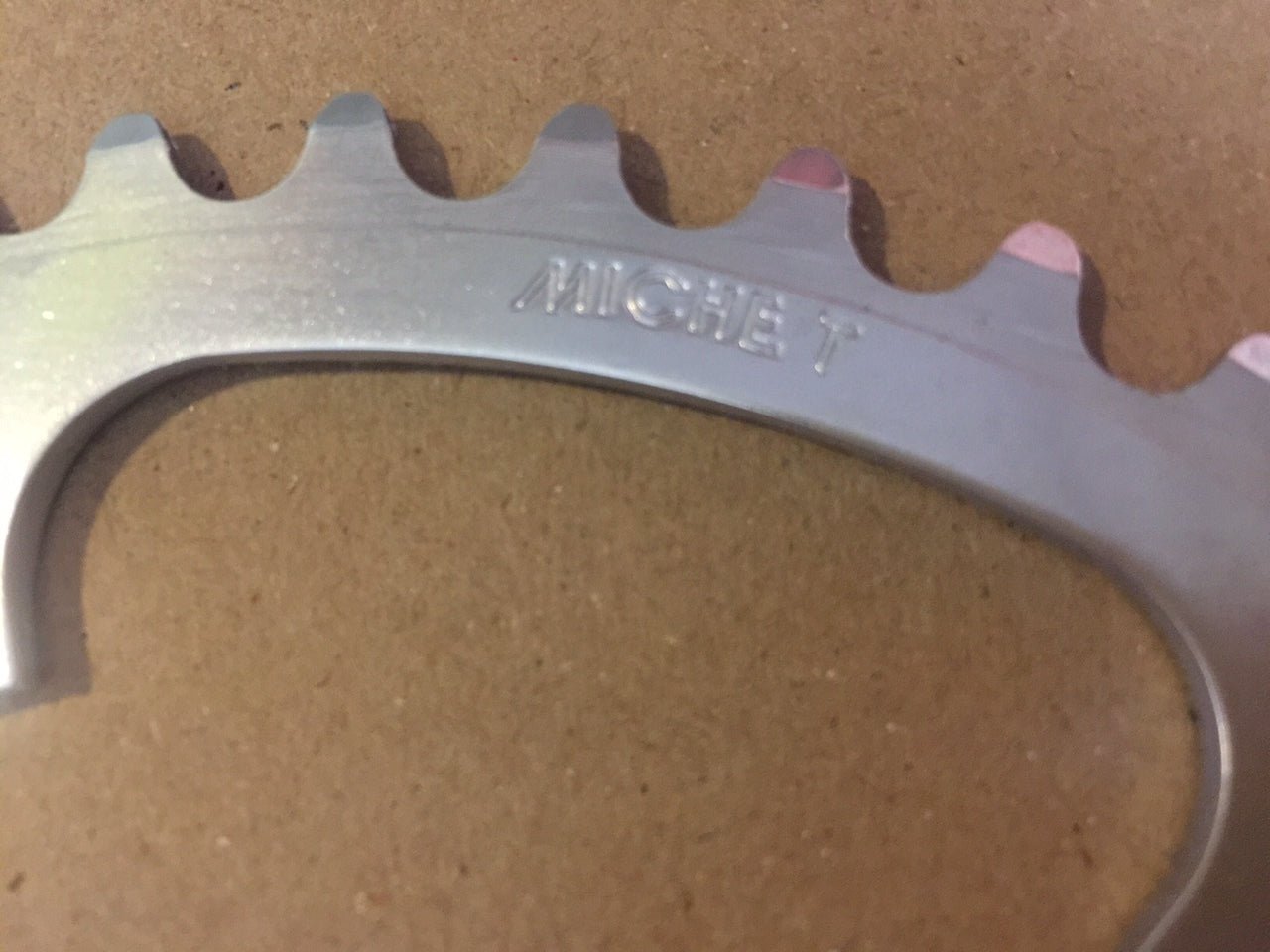 Vintage plateau Miche 44T pantographed CHAINRING New Old Stock Campagnolo ... - KLR Automation