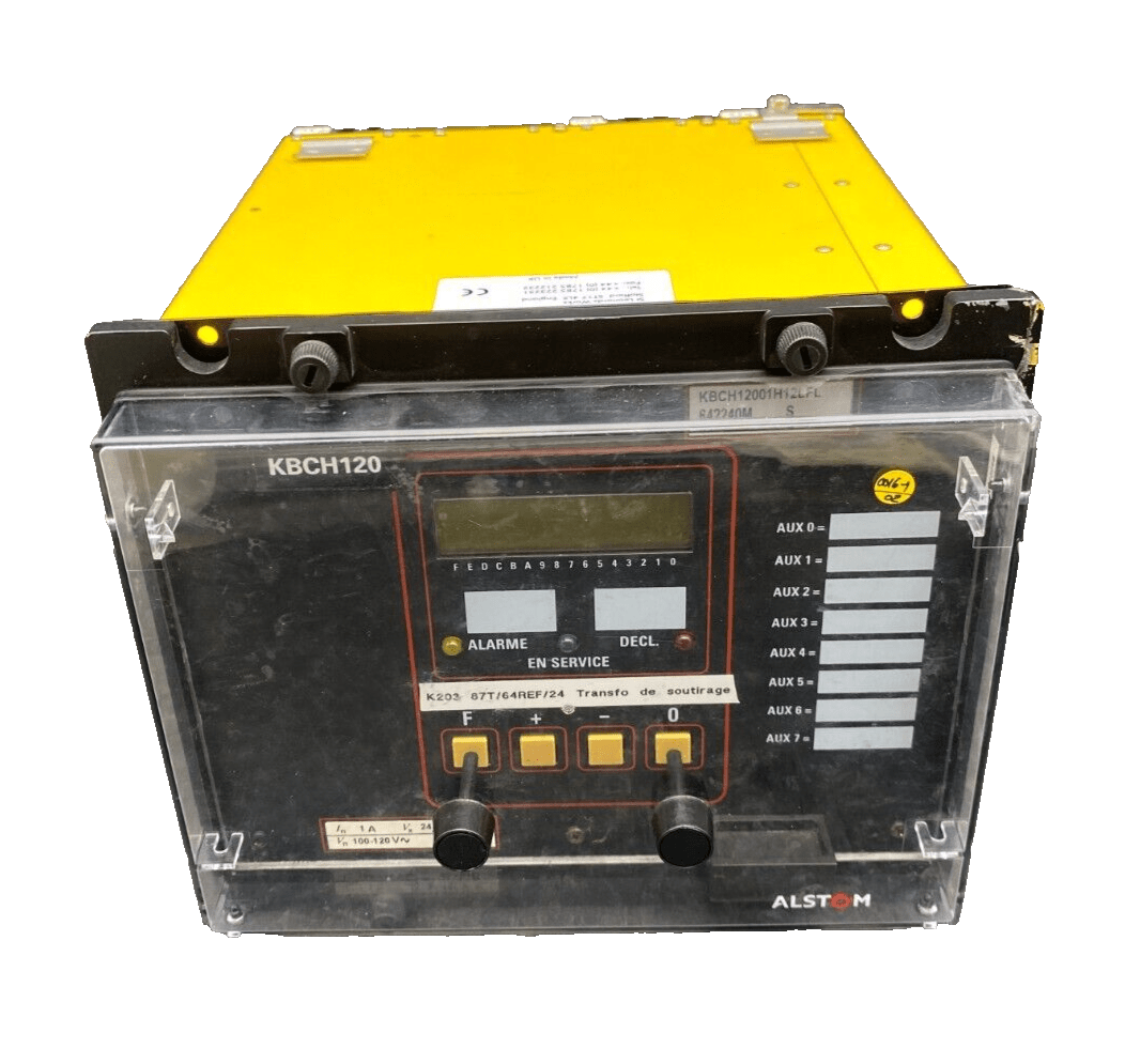 ALSTOM KBCH120 KBCH12001H12LFL 642240M RELAIS DIFFERENTIEL POUR TRANSFORMATEUR - KLR Automation