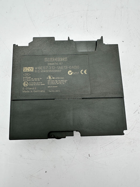 SIEMENS 6ES7312-1AE13-0AB0 CPU 312 SIMATIC S7