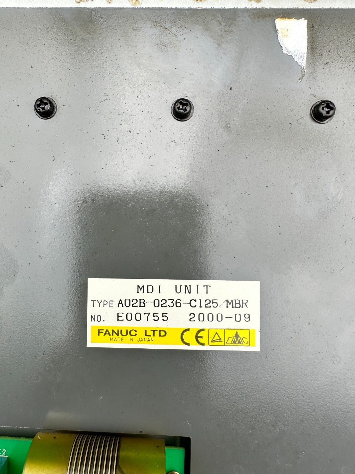 1pc x FANUC A02B-0236-C125/MBR OPERATOR INTERFACE KEYBOARD