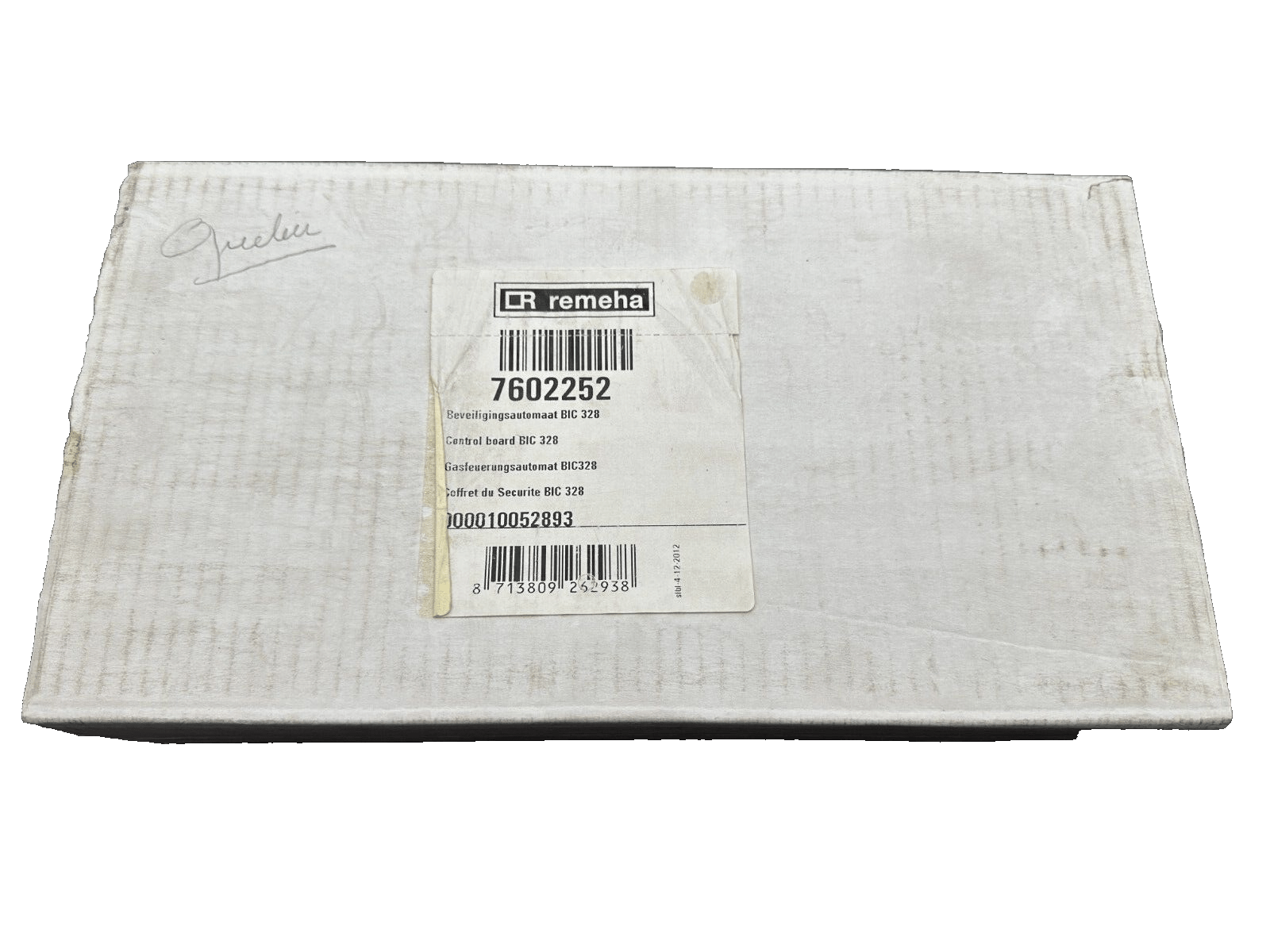 DE DIETRICH REMEHA 7602252 COFFRET DE SECURITE BIC 328 REMPLACE PAR 7631145 - KLR Automation