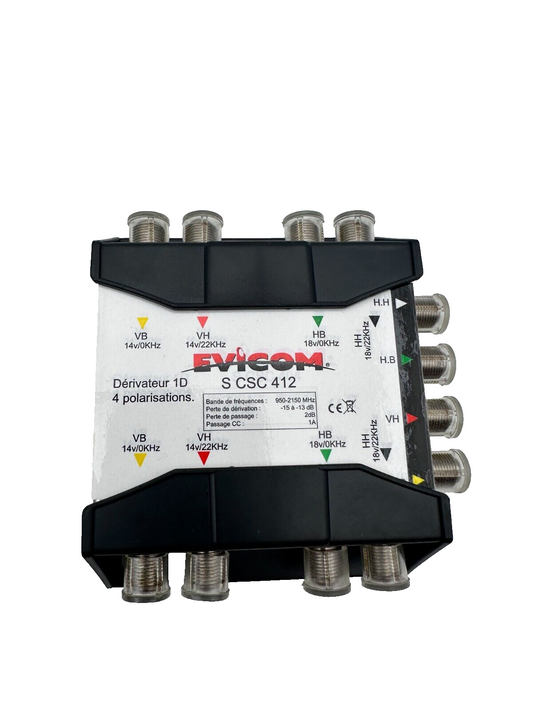 EVICOM S CSC412 DERIVATEUR 1D POUR SYSTEME COMMUTE 4 POLARISATIONS