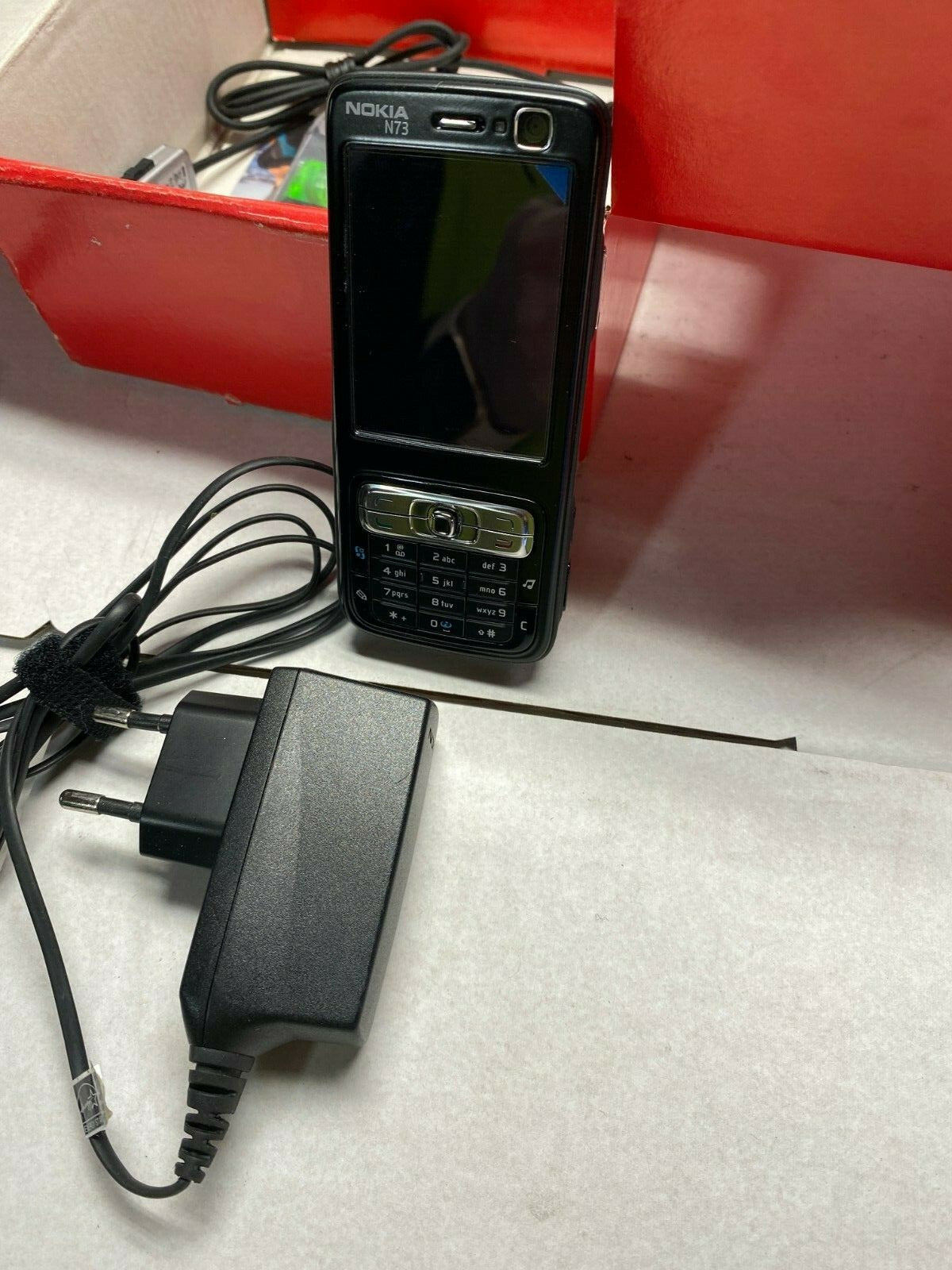 Nokia N73 Black  Mobile Phone Old Stock Rare collectors Mobile Phone Cell
