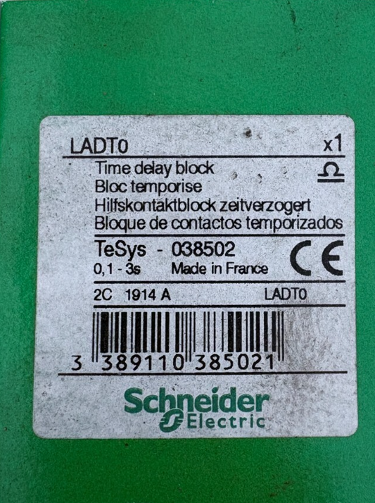 SCHNEIDER ELECTRIC BLOC TEMPORISE LADT0 x1