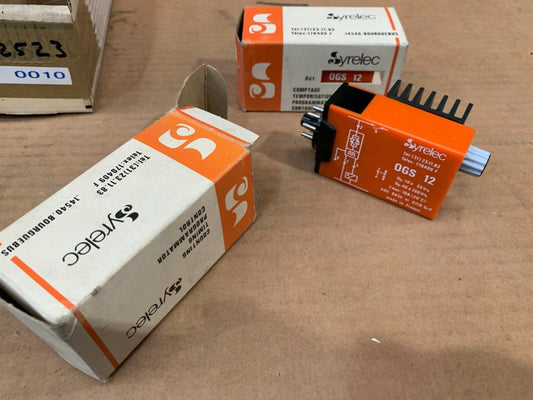 1 x Syrelec Relay OGS 12 new Old Stock - KLR Automation