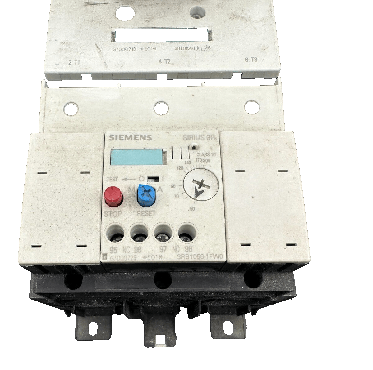SIEMENS SIRIUS 3RT1054 - 1 + 3RB1056 - 1 FW0 + 3RH1921 - 1MA11 - KLR Automation