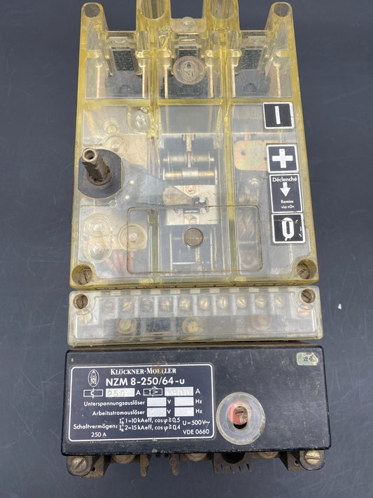 1pc x KLOCKNER-MOELLER NZM 8-250/64-U 250A