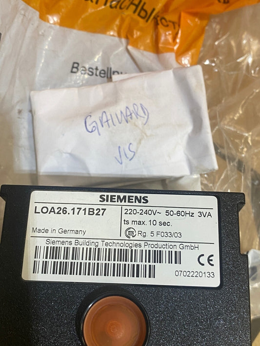 Control Unit LOA26.171B27 Siemens