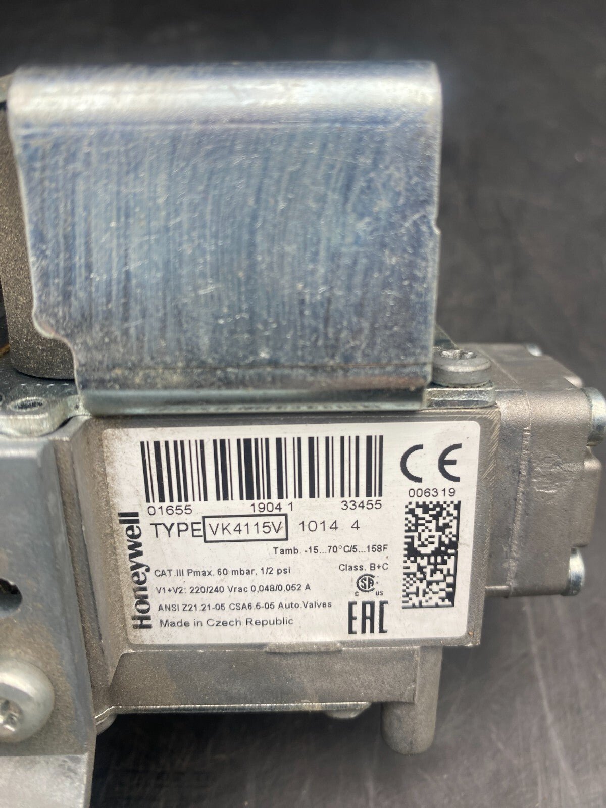 HONEYWELL VK4115V + HONEYWELL 45900444 - 202 - KLR Automation