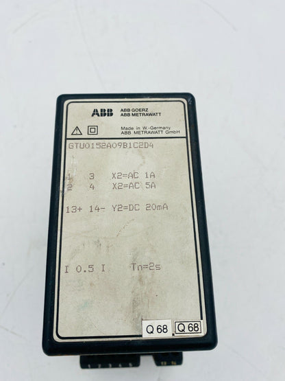 ABB Metrawatt GTU0152A09B1C2D4 - KLR Automation