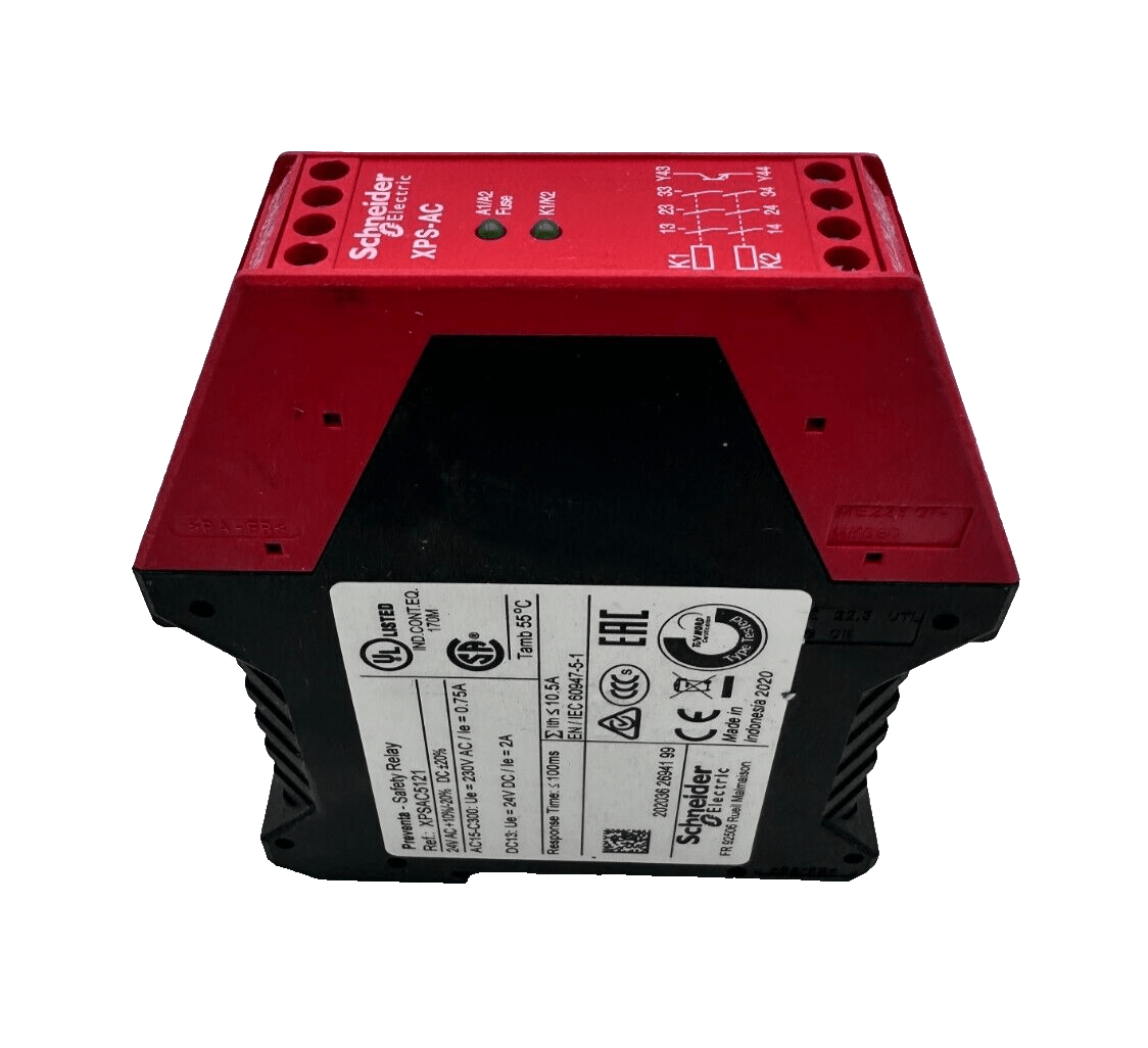 SCHNEIDER ELECTRIC XPSAC5121 XPS - AC SAFETY RELAY - KLR Automation