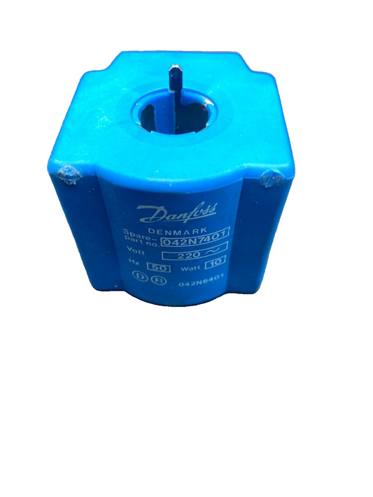 1pc x DANFOSS 042N7401 COIL FOR SOLEINOID VALVE 220V 50Hz 10W